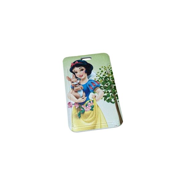 Snow White and the Seven Dwards Lanyard Badge ID Holder Neck Strap Keychain - Picture 2 of 3